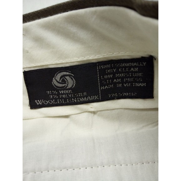 Jacques Bellini Suit Size 42 wool blend Light Brown Pants Size - Picture 5 of 9